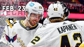 Game Recap: Penguins vs.Capitals (02.23.21) | Kasperi Kapanen's Overtime Goal