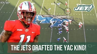 THE YAC KING 👑 Malachi Corley Film Breakdown | New York Jets Draft 🎥