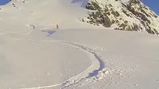 Skiing Geitgallien in Lofoten 2014