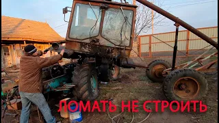 Реставрация трактора Т-150К. Шлифуем, фрезеруем, Первые косяки ремонта!