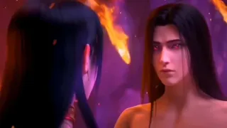 btth episode 41 deleted scene xiao yan and queen medusa love story