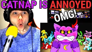 CATNAP is ANNOYED! (Cartoon Animation) @GameToonsOfficial REACTION!