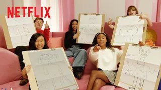 Invent-A-Monster Challenge w/ A Babysitter's Guide to Monster Hunting Cast ✍️ Netflix After School