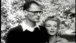 Marilyn Monroe & Miller - Marriage announcement: June 29, 1956