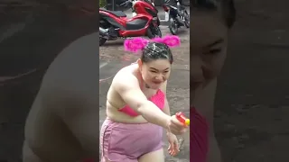 Largest Water Festival In Thailand Water Gun Fight Has Started