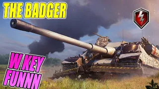 W KEY TANKING WITH THE BADGER WORLD OF TANKS BLITZ