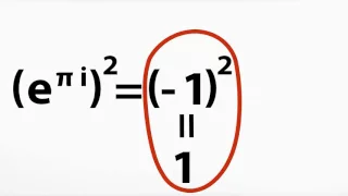 e to the pi i = -1 paradox