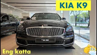 KIA K9 2021 obzor.  Kiadan eng katta Lux sedan. Sifat va qulaylik. 49000$ boshlanadi.