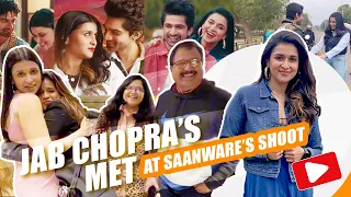 Jab Chopra's Met At Saanware's Shoot | Mannara Chopra