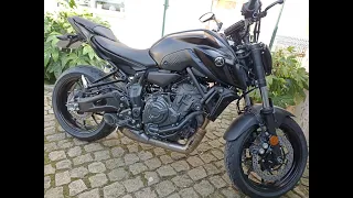 Bought my first Motorcycle! Ride home from the dealership on my 2022 Yamaha MT 07 | Beginner | POV 2