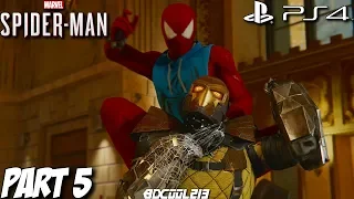 Marvel's Spider-Man Gameplay Walkthrough Part 5 - The Shocker Boss Fight - PS4 Lets Play