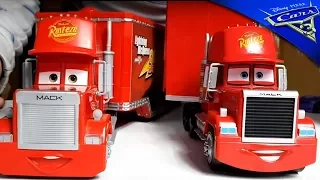 LOS 2 MACK de CARS 3, EL CAMION DE RAYO MCQUEEN Juguetes Disney Pixar Mack Truck Lightning Mcqueen