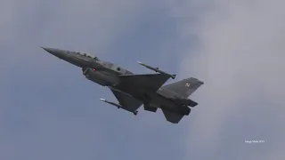 F-16c of the Polish Air Force Flight Demo | Malta International Air Show 2023