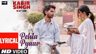 Tu Pehla Pehla Pyaar Hai Mera Song/Kabir Singh/Shahid Kapoor& Kiara Advani/Armaan Malik.