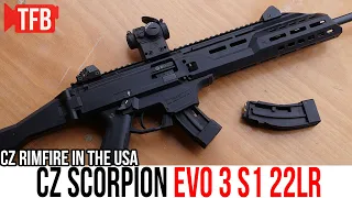 The 22LR CZ Scorpion Evo 3 S1 Finally Makes Its Way to the USA!