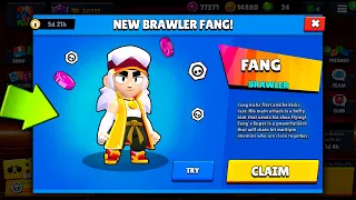 FANG FOR ME?! - New Brawler brawl Stars