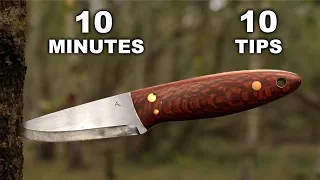 10 Wilderness Bushcraft & Survival Tips in 10 Minutes