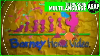 Barney & Friends Theme Song | Multilanguage (Requested)