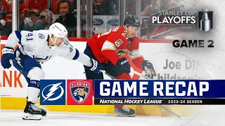 Gm 2: Lightning @ Panthers 4/23 | NHL Playoffs 2024