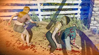 We set up the hitchhiker!!! - The Texas Chainsaw Massacre Game