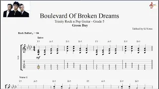 Boulevard Of Broken Dreams - Green Day - Trinity Rock & Pop Guitar-5