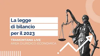 La legge di bilancio per il 2023 | Paolo Balduzzi