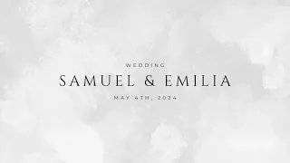 WEDDING CEREMONY ~ Samuel Shilo & Emilia Staskevich ~ 05.04.2024