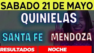 Resultados Quinielas Nocturna de Santa Fe y Mendoza, Sábado 21 de Mayo