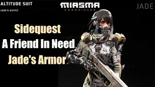 Miasma Chronicles - A Friend In Need Sidequest - Jade Armor Reward