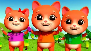 Three Little Kittens Lost Their Mittens & Preschool Rhyme for Babies