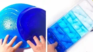 Only Blue Slime ASMR Videos | The Most Oddly Satisfying Slime 2019