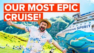 We Set Sail on a $100 Million Dollar Refurbished Cruise Ship on an Epic 16-Night Cruise!