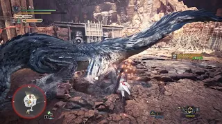 Monster Hunter World Iceborne PC | Practicing Parry Using Long Sword