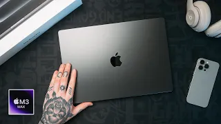 M3 MacBook Pro Unboxing | SPACE BLACK 💻🔥