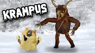 KRAMPUS nos CAPTURA Y SU HISTORIA (Especial Navidad) - Hilos con cheems