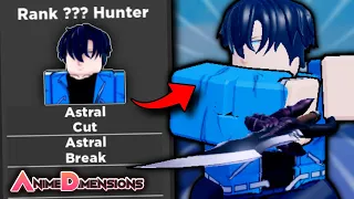 Is RANK ??? HUNTER a GOOD CHARACTER in ANIME DIMENSIONS?