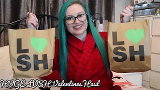 HUGE LUSH Valentines Haul