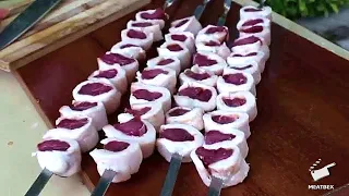 LƏZZƏTLİ KABAB - Quyruq Arası Dana CAN ƏTİ | Tenderloin KEBAB