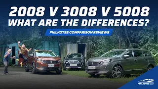 Peugeot 2008 v 3008 v 5008: What are the differences?