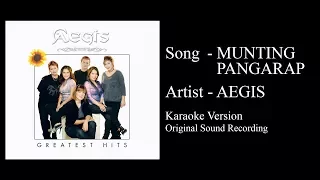 Aegis - Munting Pangarap (Original Minus One)