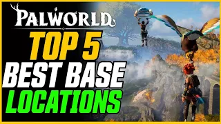 PALWORLD BEST BASE LOCATIONS! Infinite Resource Farms // Palworld Beginner Guide