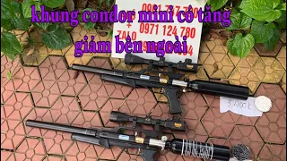 CONDOR TALON MINI GIÁ RẺ - KHUNG CÓ TĂNG GIẢM LÒ XO BÊN NGOÀI │PCP LẠNG SƠN