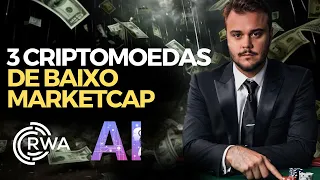 3 CRIPTOMOEDAS Pequenas que PODEM EXPLODIR !!