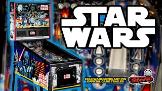 Star Wars Comic Art Home Edition, the Fun, Affordable Pinball Machine for your Home!