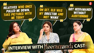 Richa Chadha, Sharmin Segal & Sanjeeda Sheikh on Sanjay Leela Bhansali's Heeramandi | Netflix