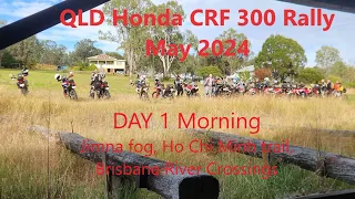 Jimmna QLD CRF300 Rally Day 1 Morning  Ride