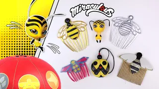 I show you all crafts I have made of Bee Miraculous I need your help for the next one, let's talk
