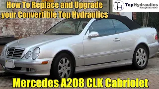 Mercedes A208 CLK Top Hydraulics - Chapter 11 - Tension Cables Explained