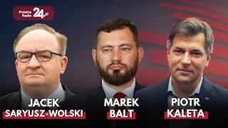 Poranek Polskiego Radia 24 - Jacek Saryusz-Wolski, Marek Balt, Wawrzyniec Konarski, Piotr Kaleta