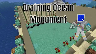 How To Drain An Ocean Monument Minecraft 1.16+ (Java)